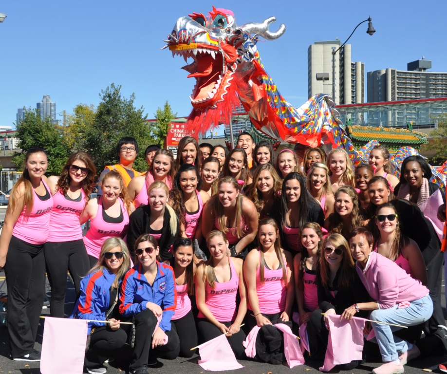 2013 Chicago Marathon Cheerleaders